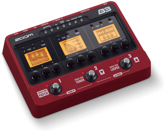 Zoom B3 Bass Effects Console (B3ZOOM)