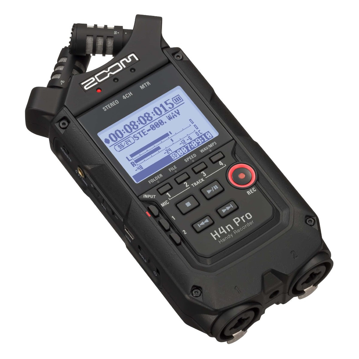 Zoom H4n Pro All Black Handy Recorder