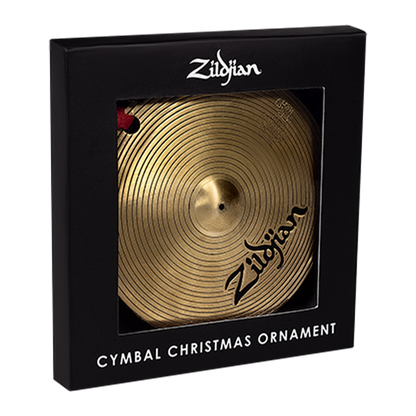 Zildjian Cymbal Holiday Ornament