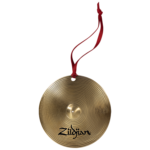 Zildjian Cymbal Holiday Ornament