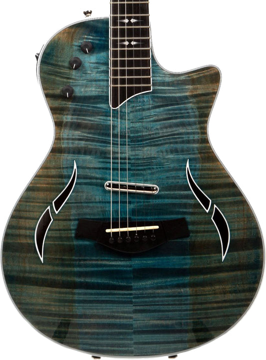 Taylor T5z Pro Electric Acoustic Guitar in Denim with Case